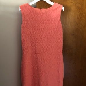 Peach dress